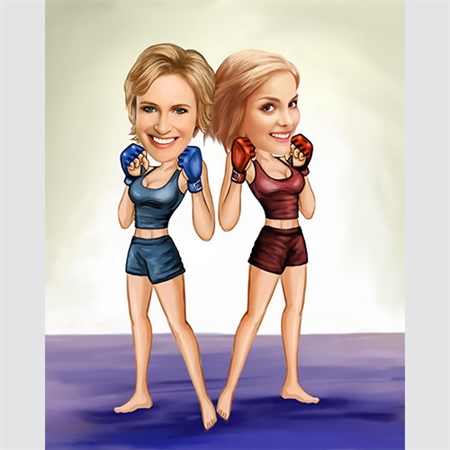 Challenge Match Caricature from photos. - myDaVinci